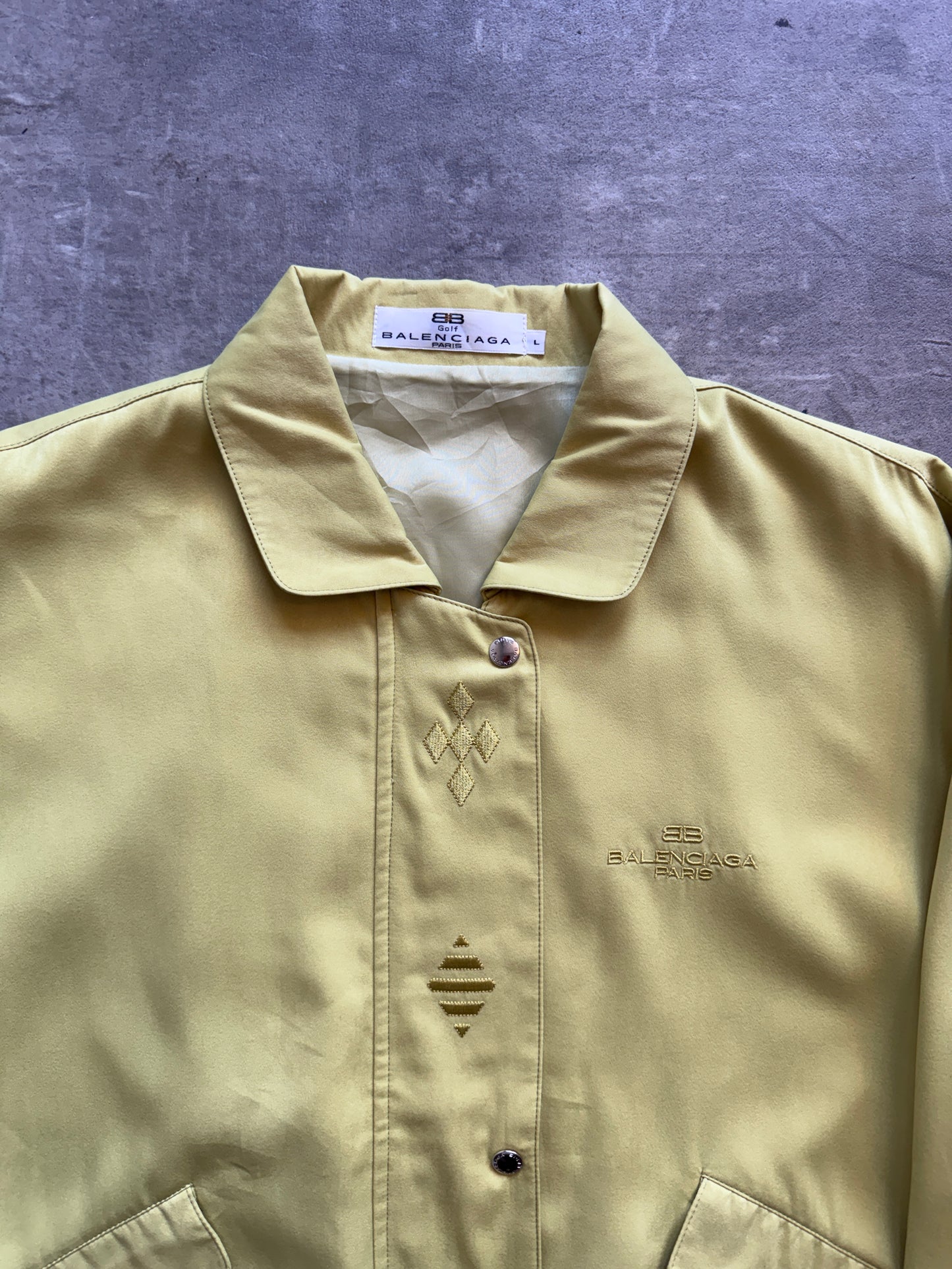 Balenciaga Paris Colourblock Bomber Jacket. FA : 276