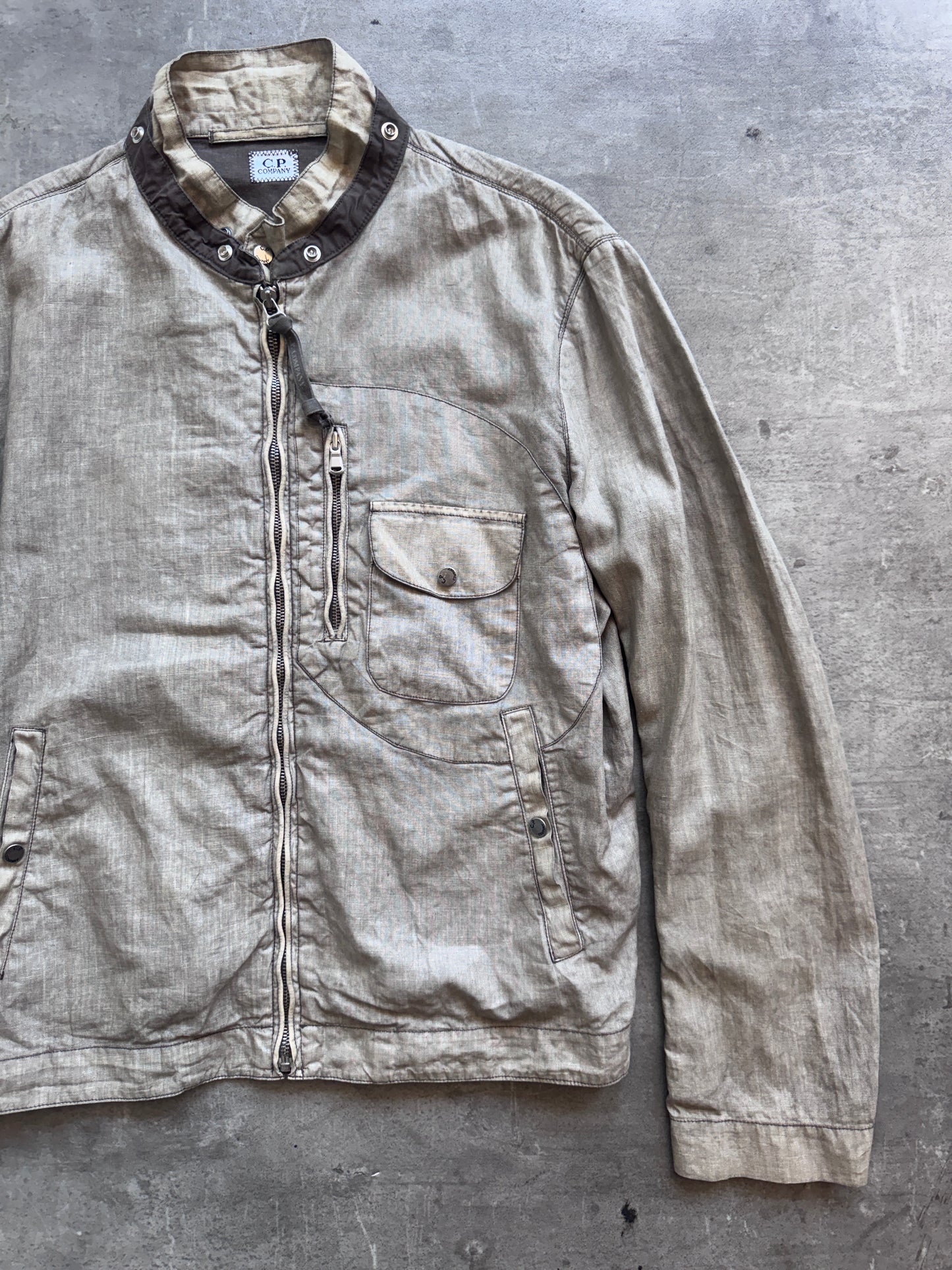 SS 2004 C.P. Company Lino Flax Jacket. FA : 276