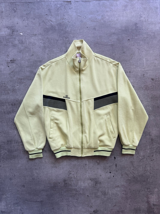 Balenciaga Waffle Track Jacket. FA : 276