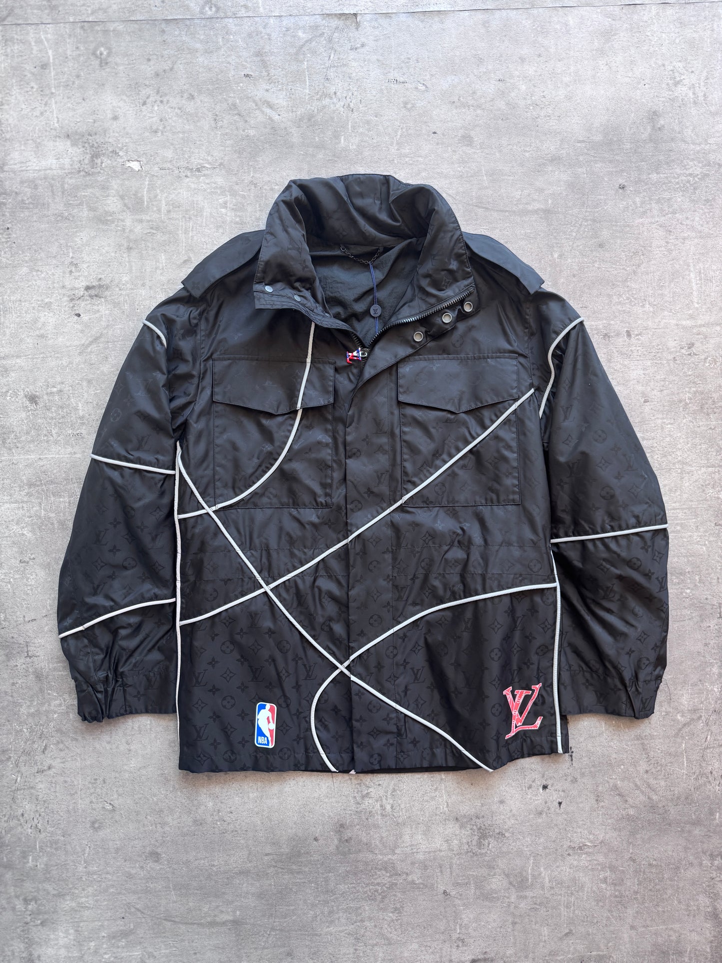 Louis Vuitton x NBA Monogram Parka Jacket. FA : 276