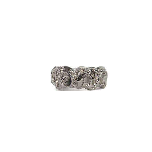 Silver Gloop Ring