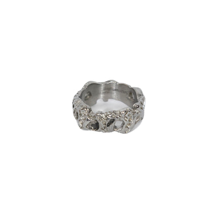 Silver Gloop Ring