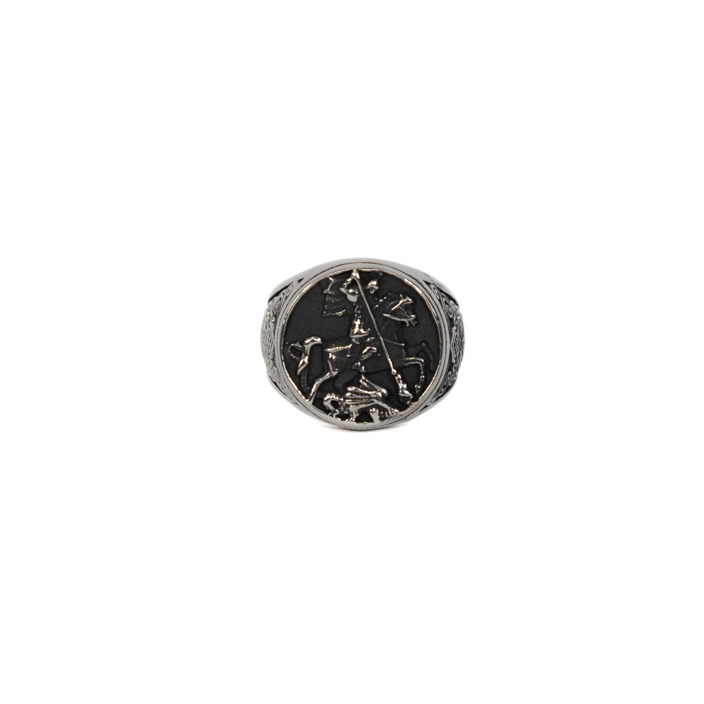 Silver Knight Ring