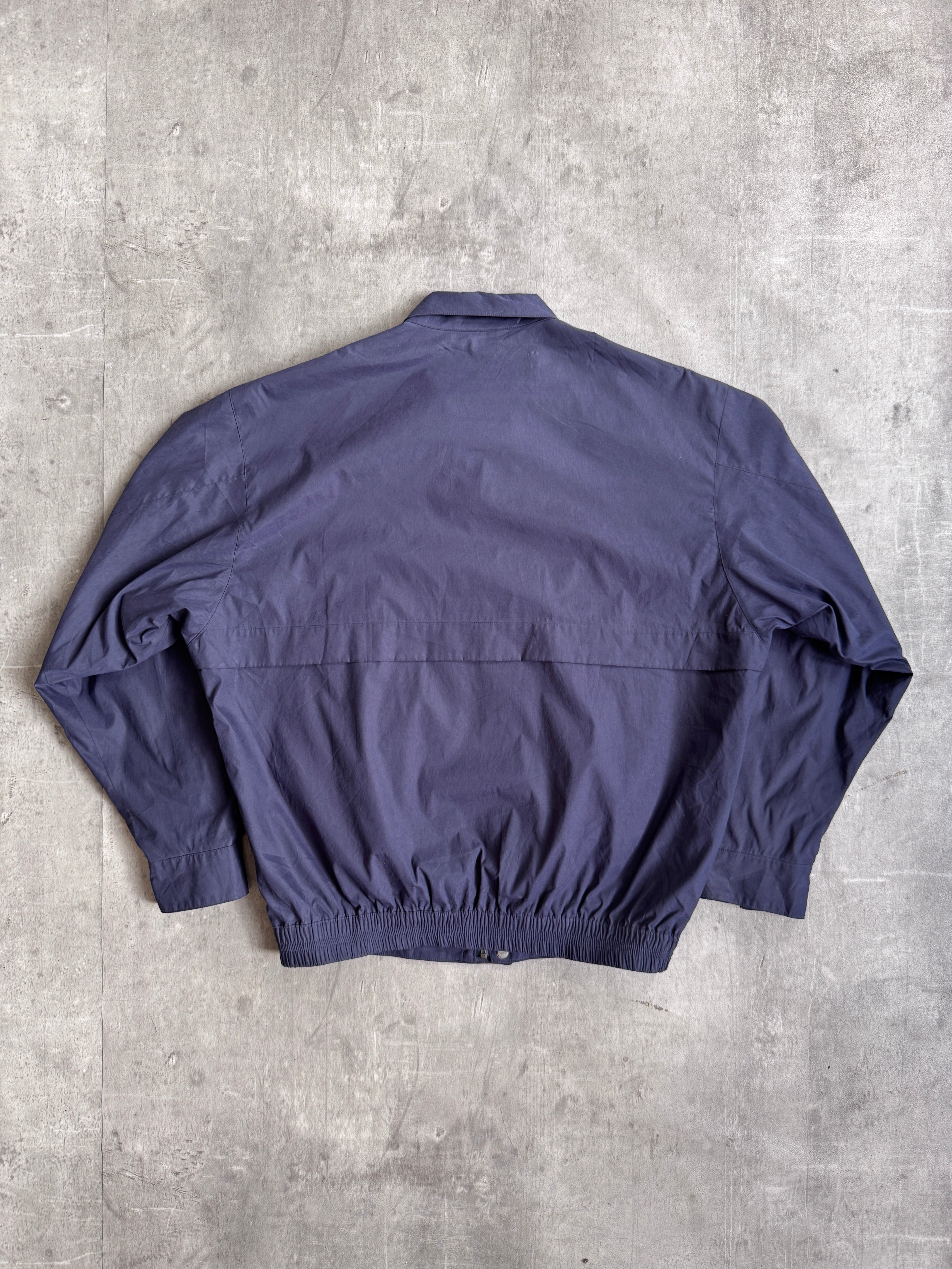 90's Burberry Japanese Navy Workwear Harrington Jacket – Vintage