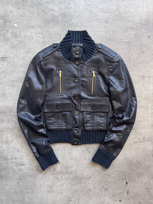 2006 Gucci Madonna Leather Bomber SC: 5782