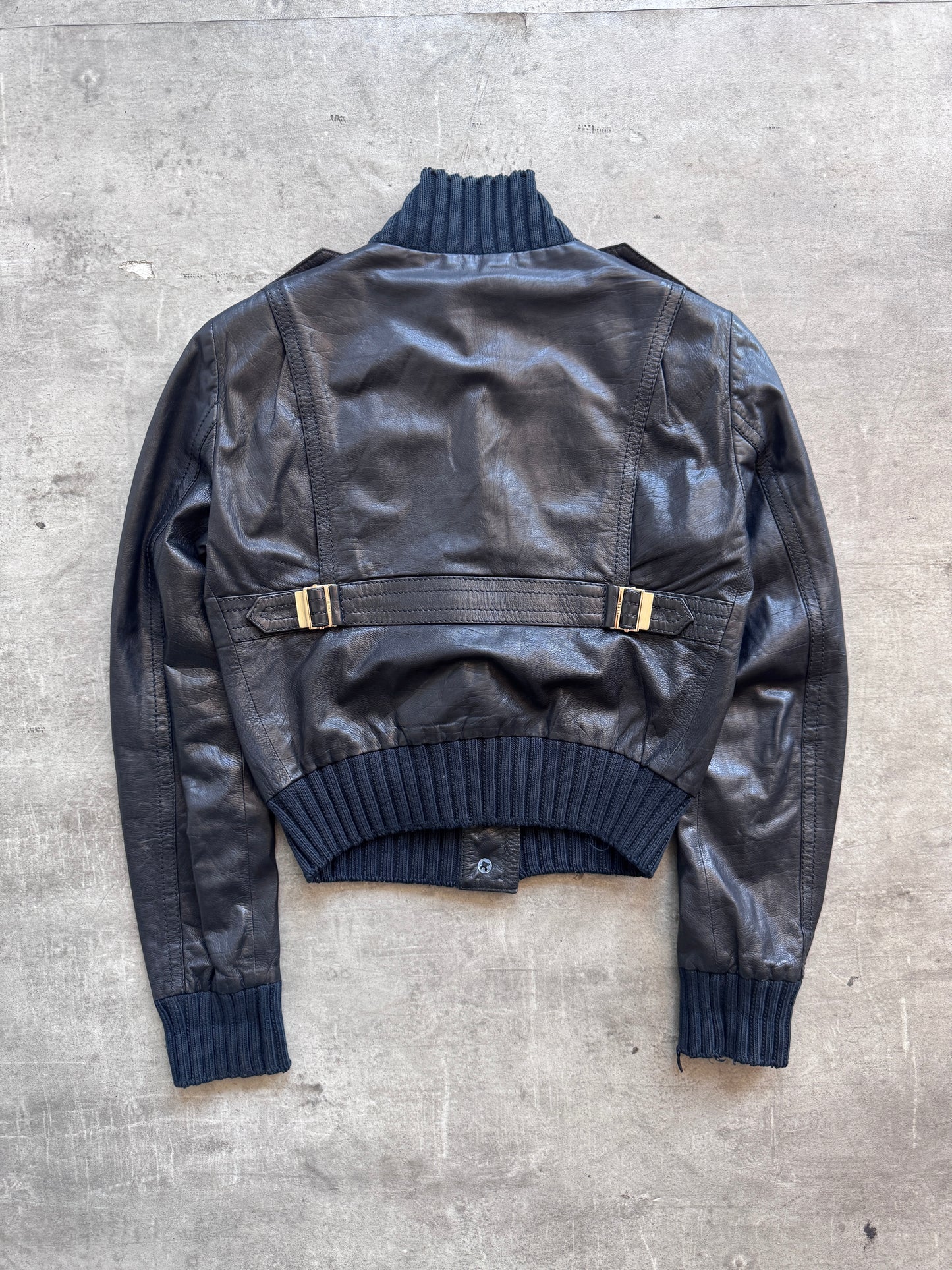 2006 Gucci Madonna Leather Bomber SC: 5782