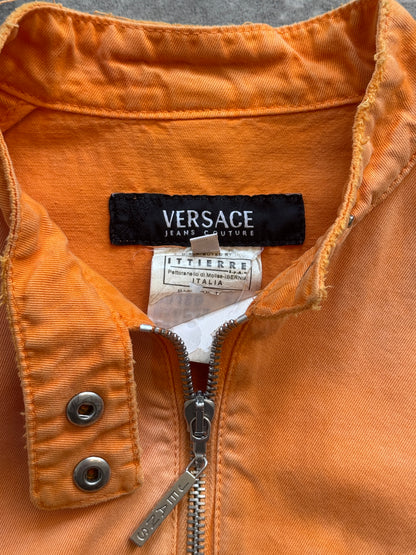 Versace Jeans Couture Distressed Moto Jacket