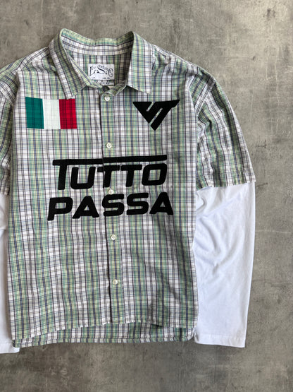 VT Rework : Tutto Passa Multi Check Reworked Shirt