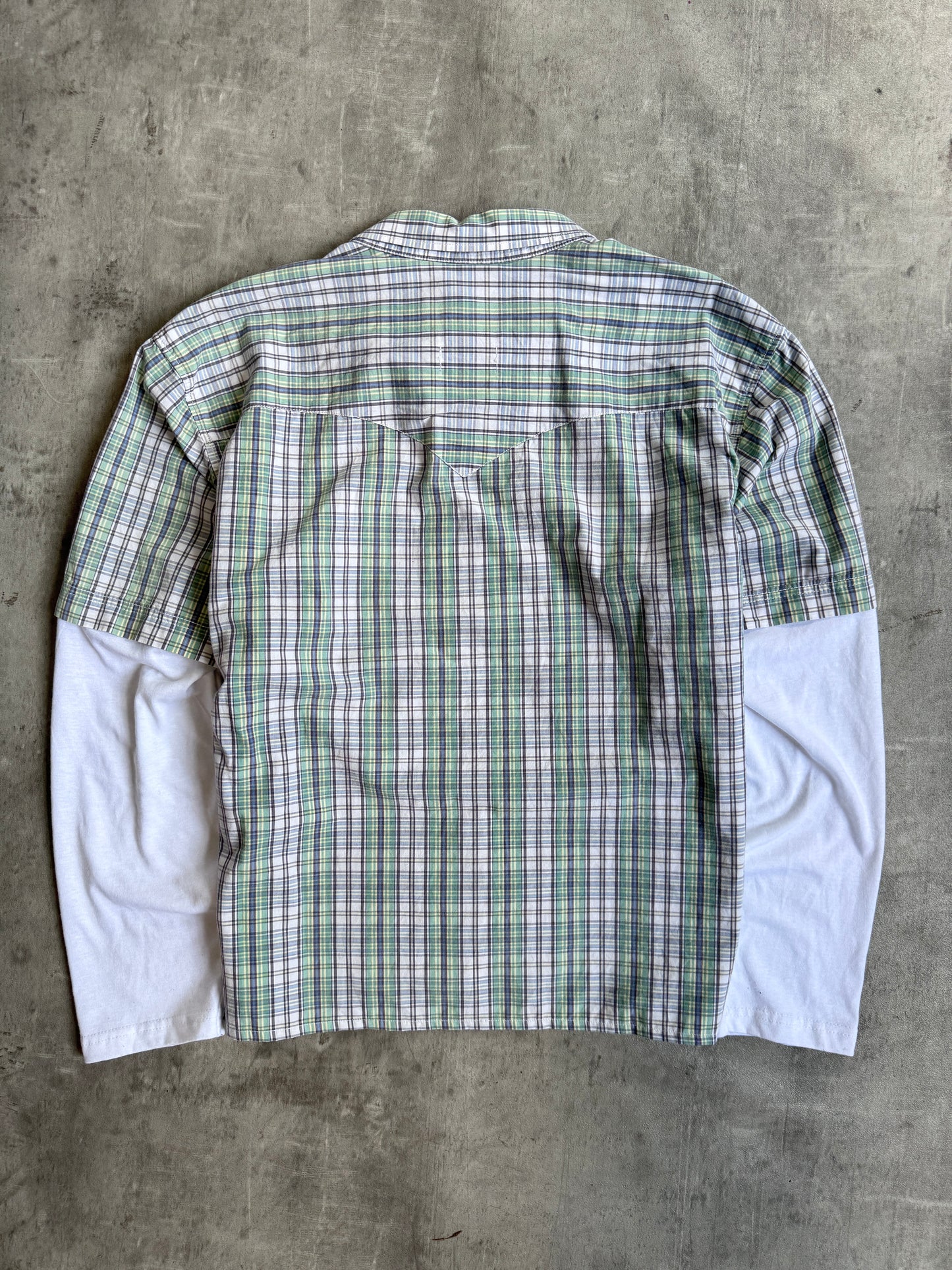 VT Rework : Tutto Passa Multi Check Reworked Shirt