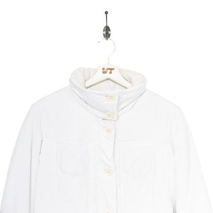 Armani Jeans White Puffer Coat