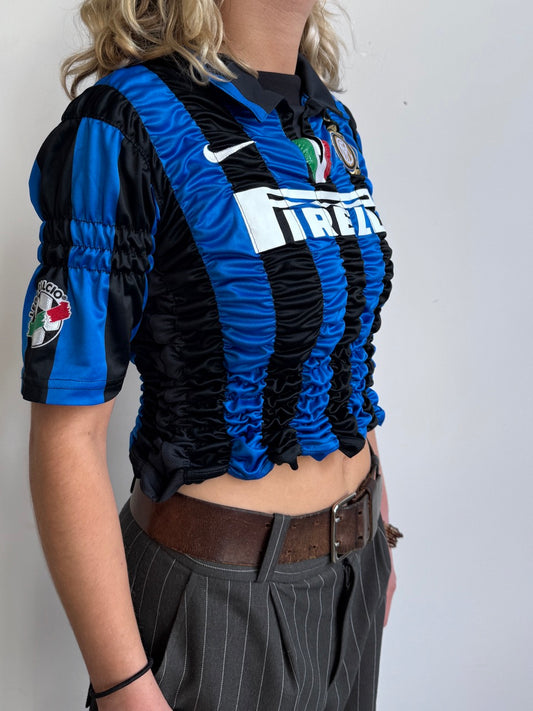 VT Rework: Inter Milan 'Ibrahimovic 8' Rouched Football Shirt