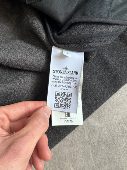 A/W 2017 Stone Island Three Pocket Wool Fleece Parka