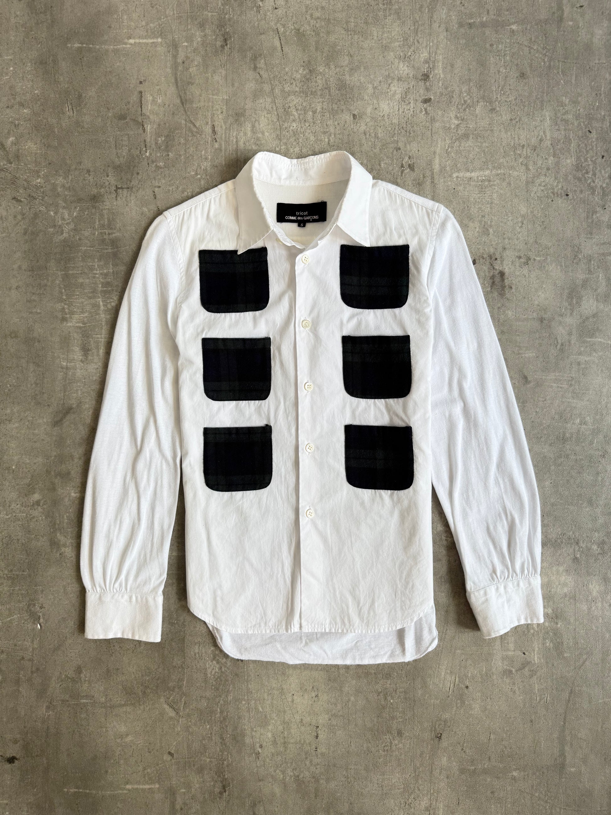AD 2017 Comme Des Garçons Tricot Multipocket LS Shirt – Vintage