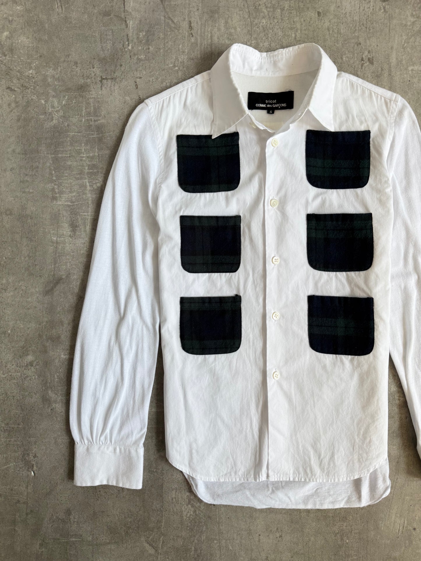 AD 2017 Comme Des Garçons Tricot Multipocket LS Shirt – Vintage