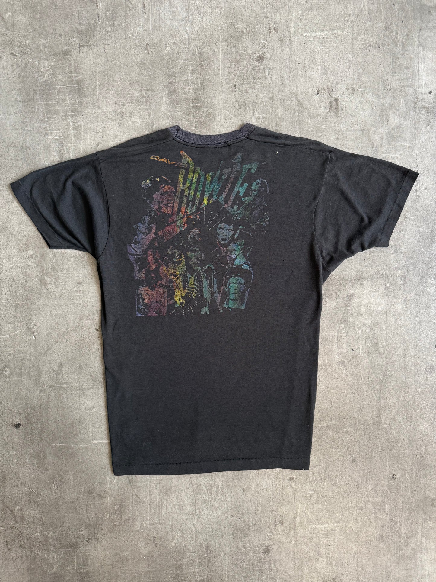 1983-84 David Bowie Serious Moonlight Tour Tee
