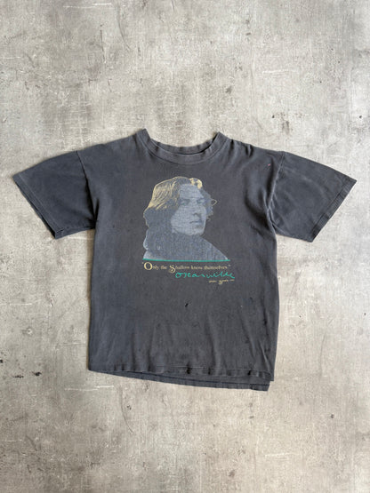 1990s Oscar Wilde "Only the shallow know themselves" Graphic Tee