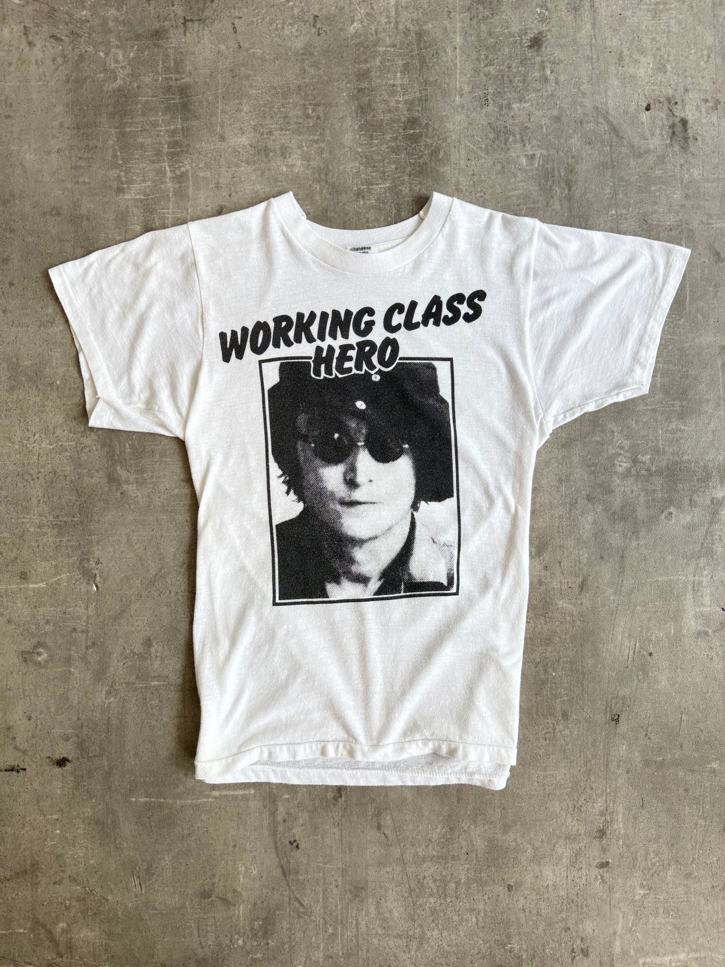 1980s John Lennon "Working Class Hero" Graphic Tee