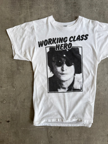 1980s John Lennon "Working Class Hero" Graphic Tee
