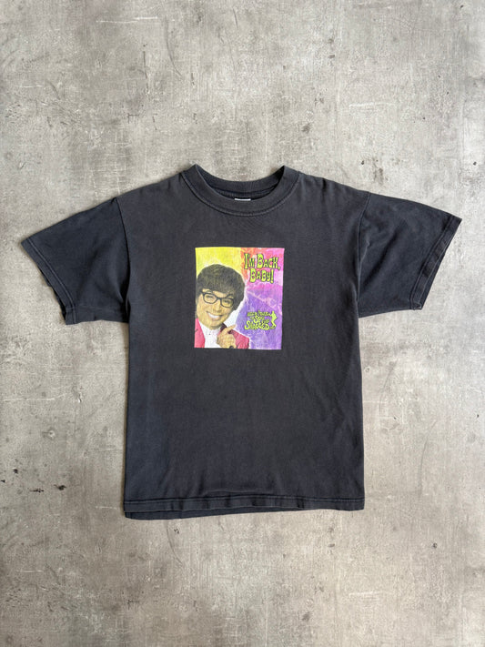 1999 Austin Powers Dual Print I'm Back Baby Graphic Tee