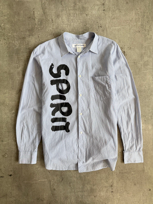 Comme Des Garçons "Sport" Cut Out LS Shirt