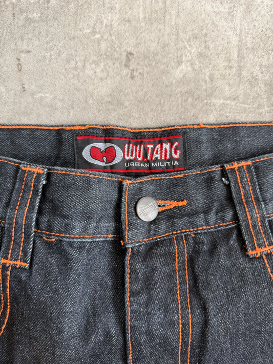 Deadstock Wu-Wear Urban Militia Dark Denim Jorts
