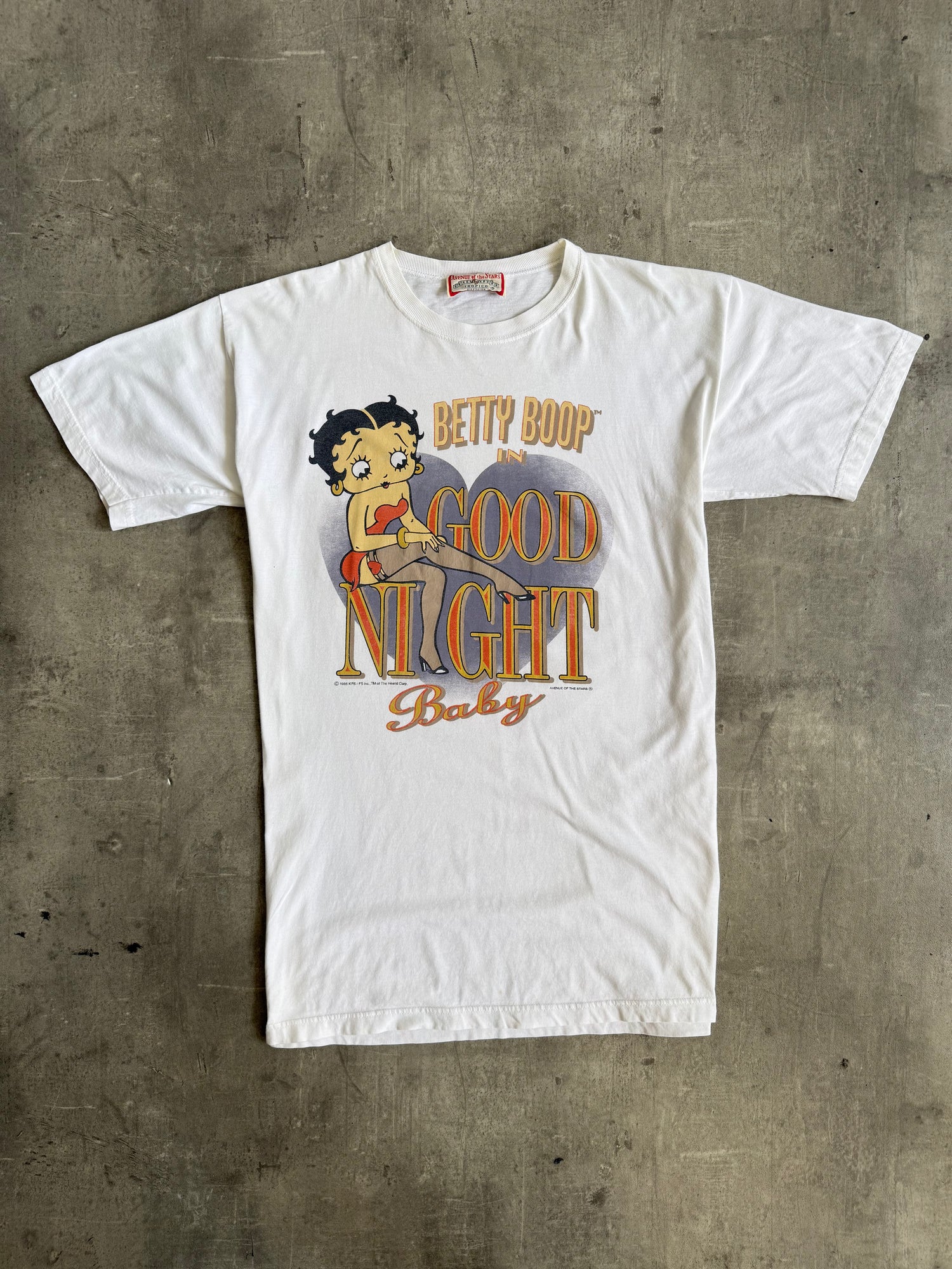 1995 Betty Boop "Good Night Baby" Graphic Tee