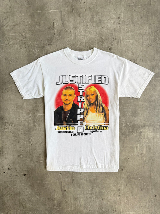 2003 Justin and Christina Tour Graphic Tee