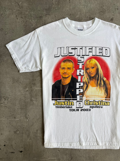 2003 Justin and Christina Tour Graphic Tee