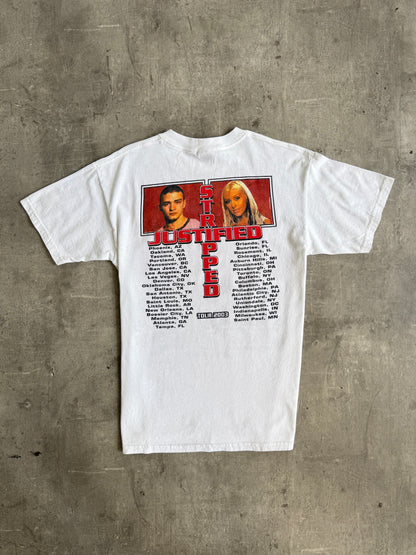 2003 Justin and Christina Tour Graphic Tee