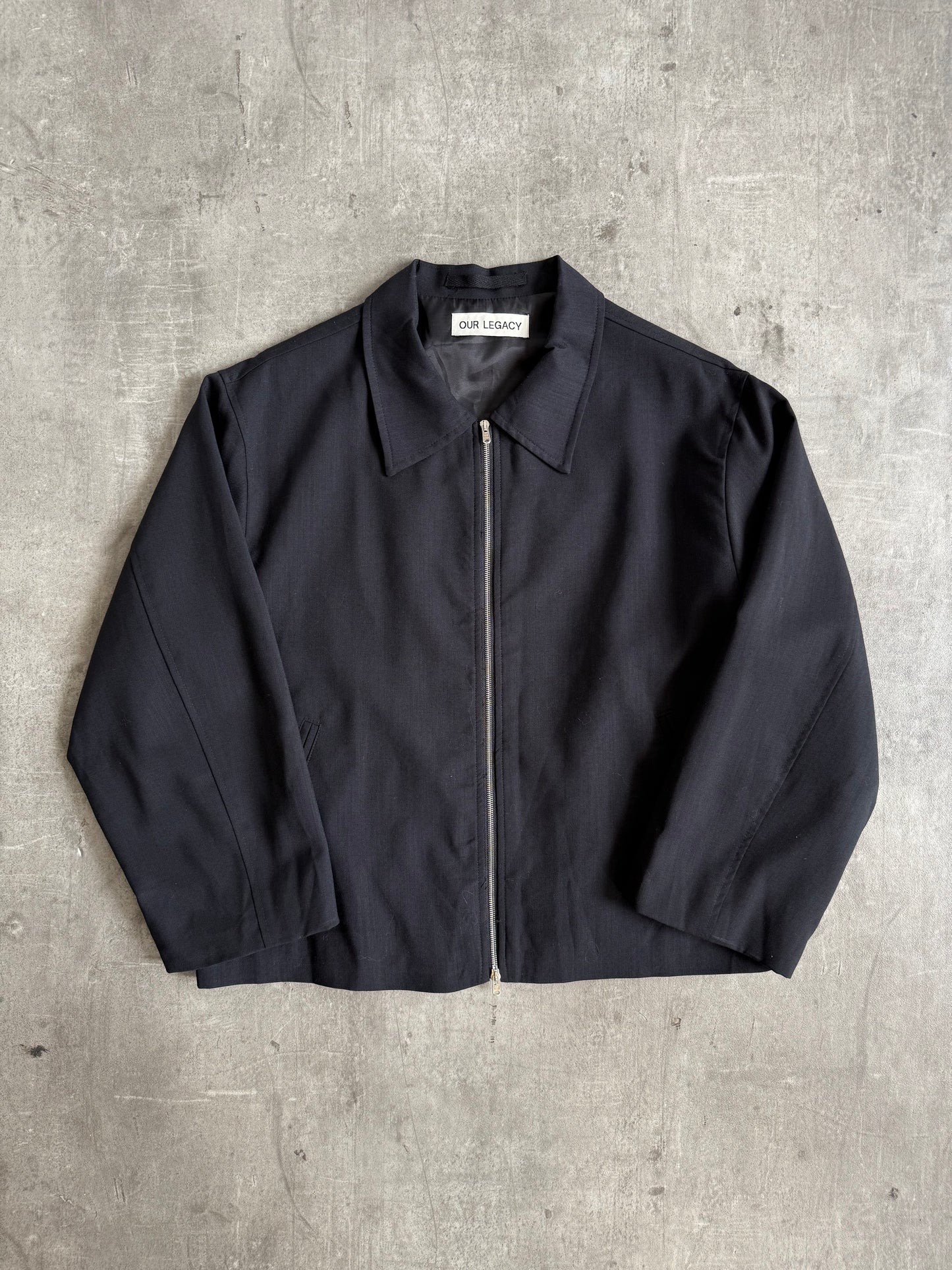 Our Legacy Cropped Navy Blouson