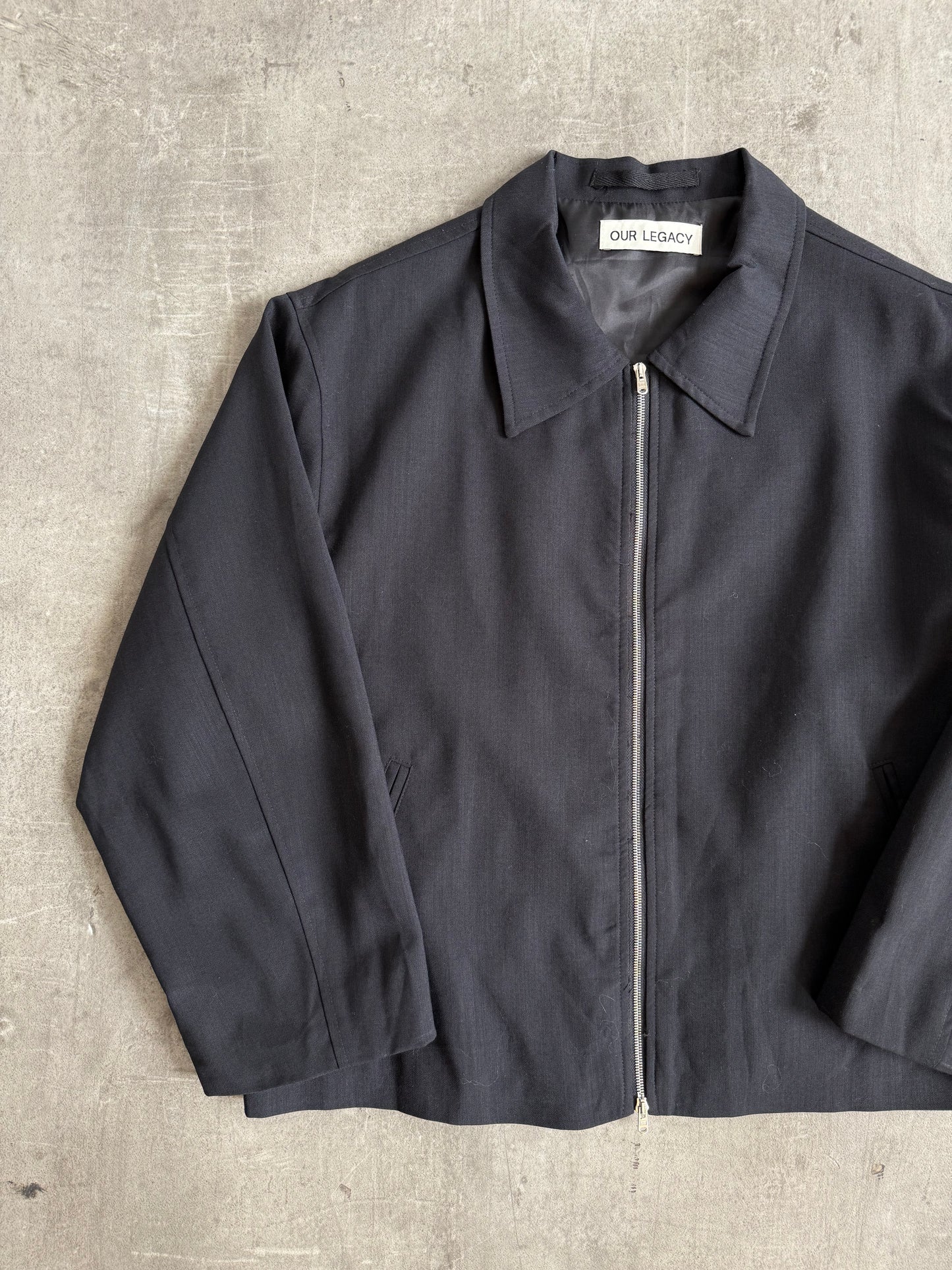 Our Legacy Cropped Navy Blouson