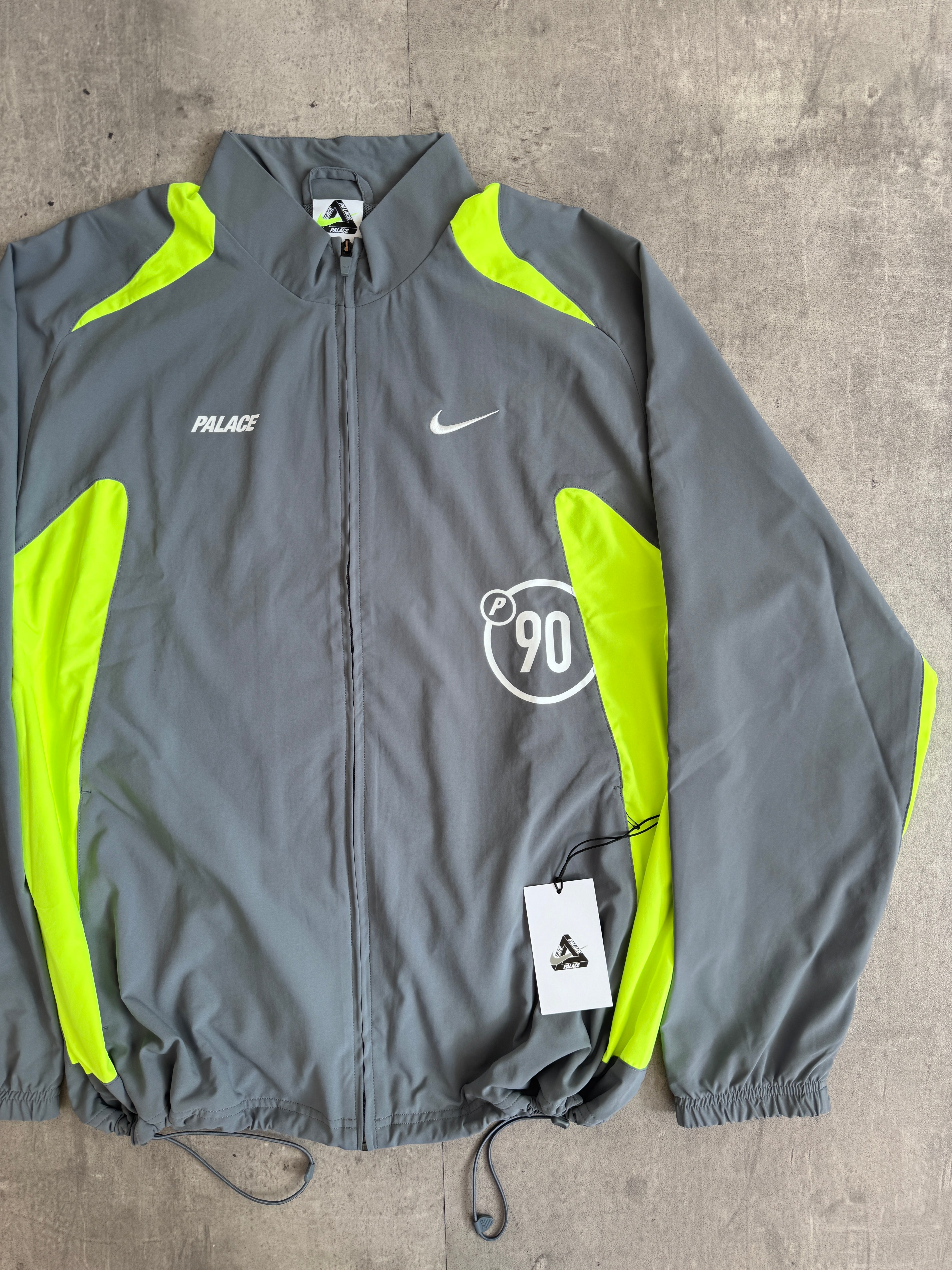 トップス 2XL PALACE NIKE TOTAL P90 TRACK JACKET Palace x Nike Total P90 Jacket | Grey | FARFETCH