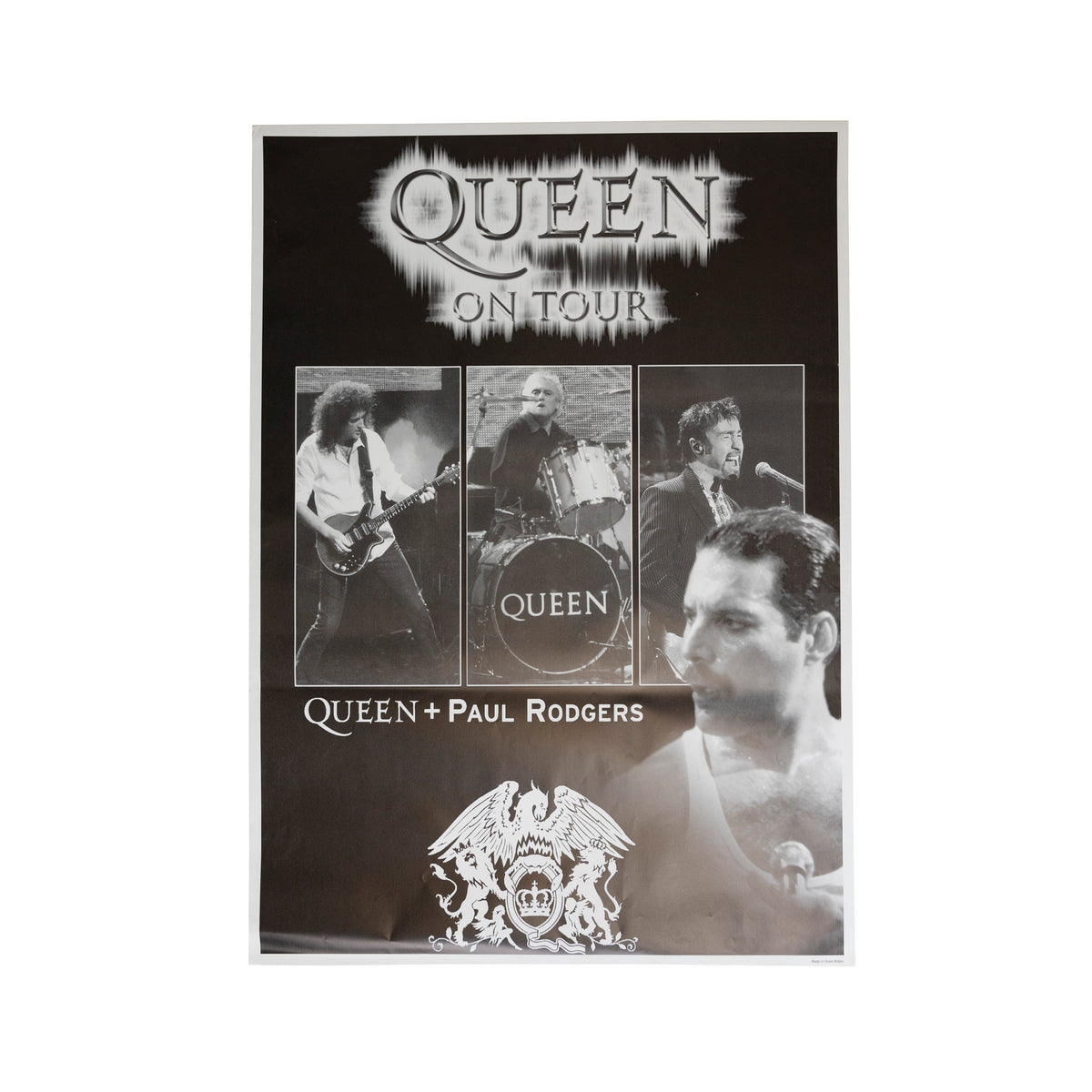 Queen On Tour Poster – Vintage