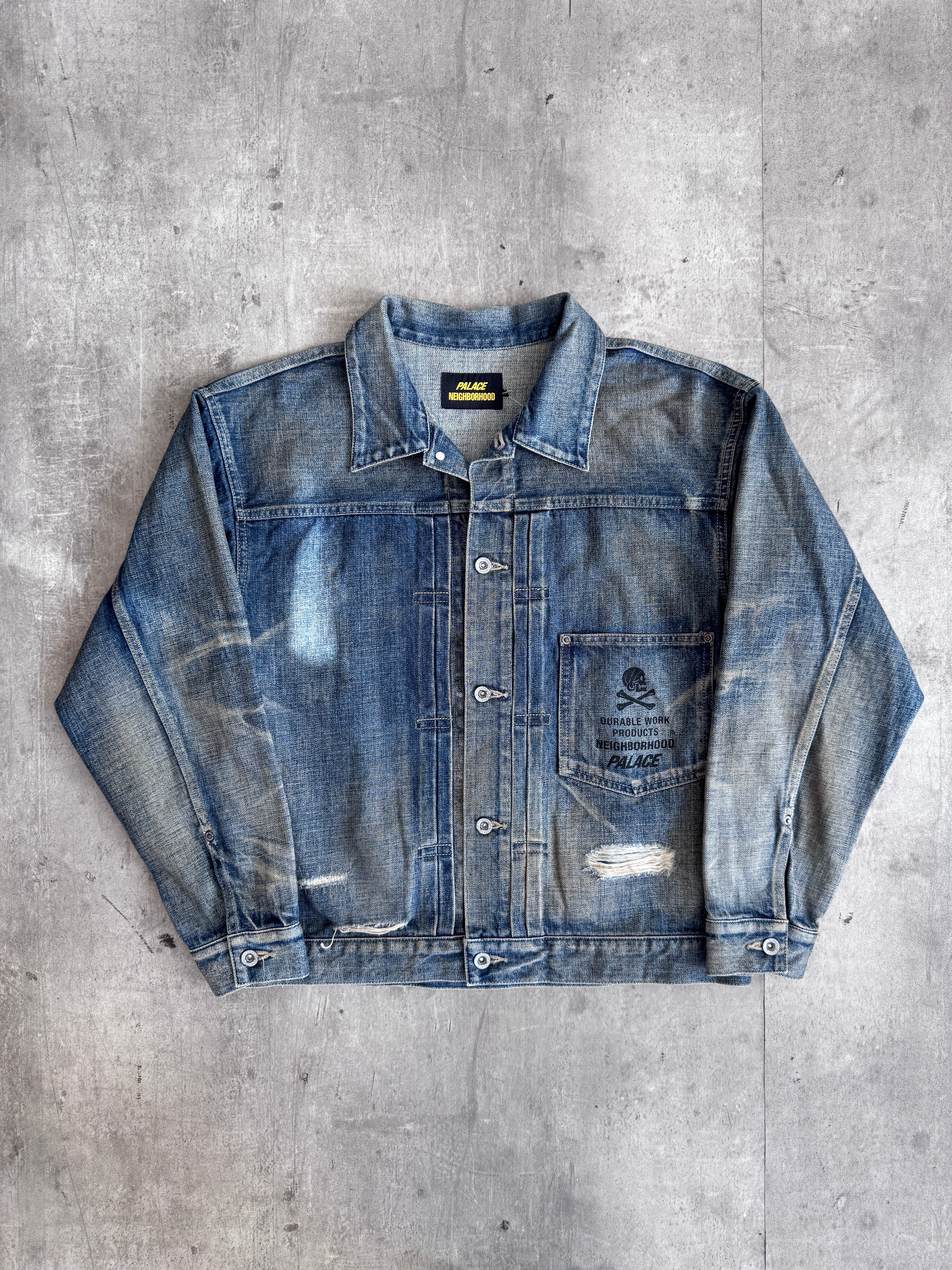 ジャケット・アウター PALACE NEIGHBORHOOD Savage Denim L PALACE NEIGHBORHOOD SAVAGE DENIM JACKET INDIGO – Vintage