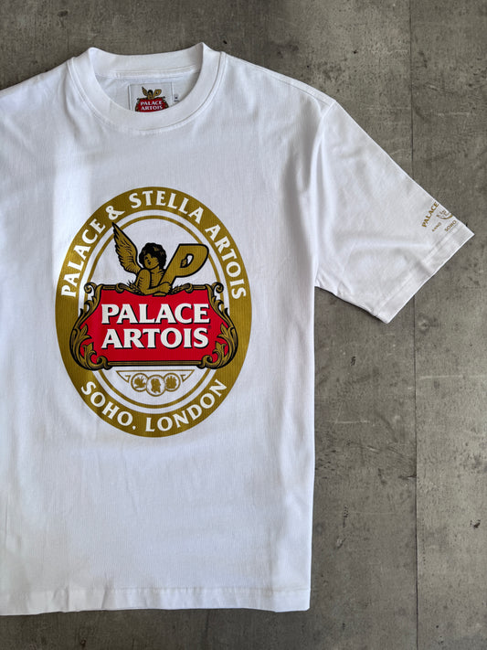 Palace Artois Logo Tee White