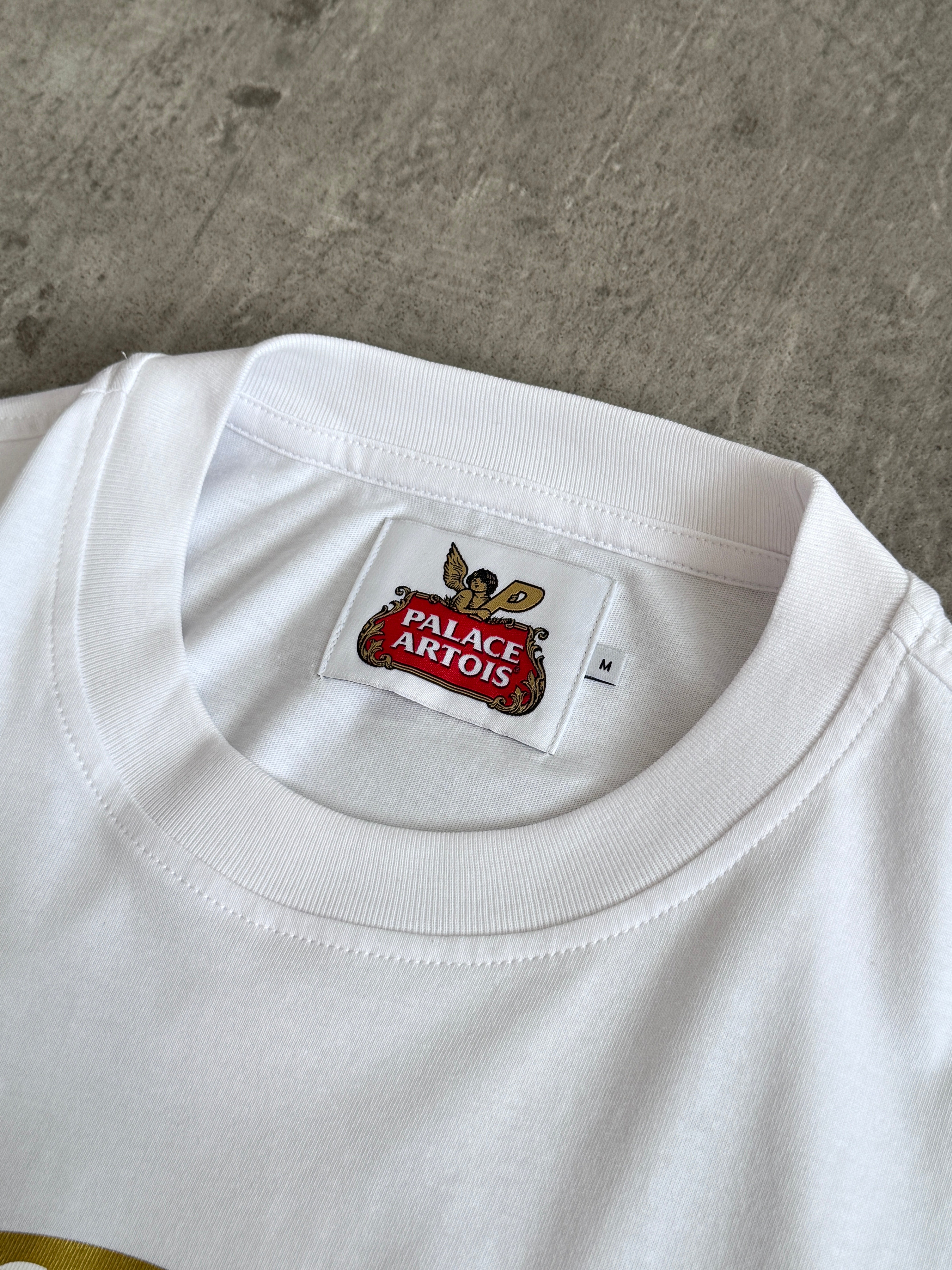 Palace Artois Logo Tee White – Vintage