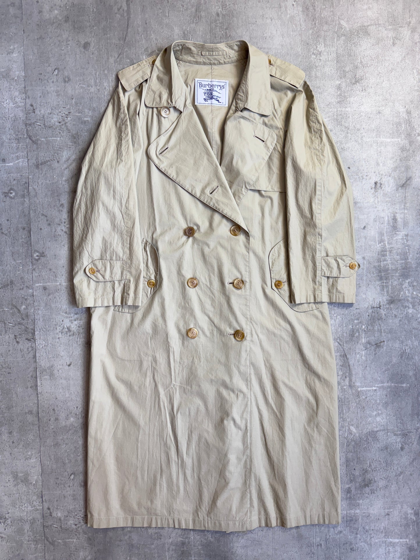 Burberry Lightweight Double Breasted Trench Coat
