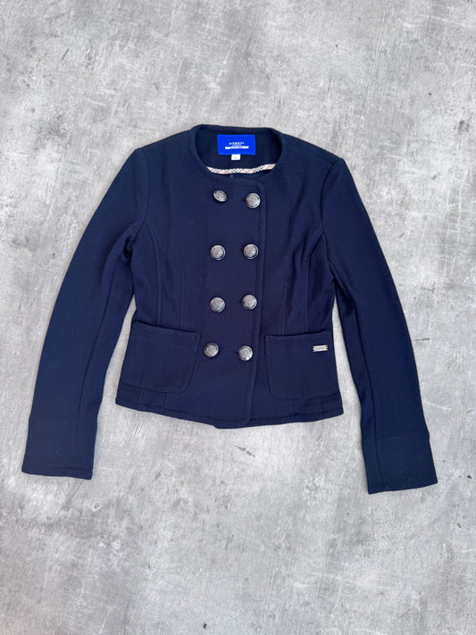 Burberry Blue Label Wool Cropped Jacket