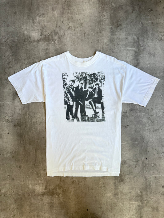 2000s The Beatles Dezo Hoffman Cover Graphic Print Tee
