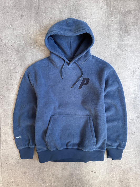 Palace Polartec Slate Blue Hooded Fleece