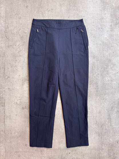 Prada Navy Stretch Capri's