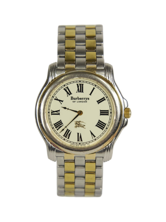 Burberry Model 4620 138 Mixed Metal Gold Watch