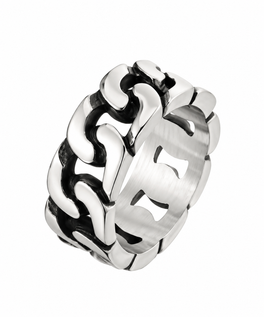 Silver Chain Ring