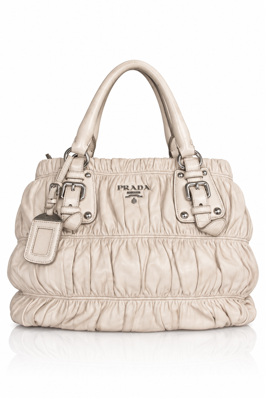 Prada Nappa Gaufre Leather Tote Bag SC:5782