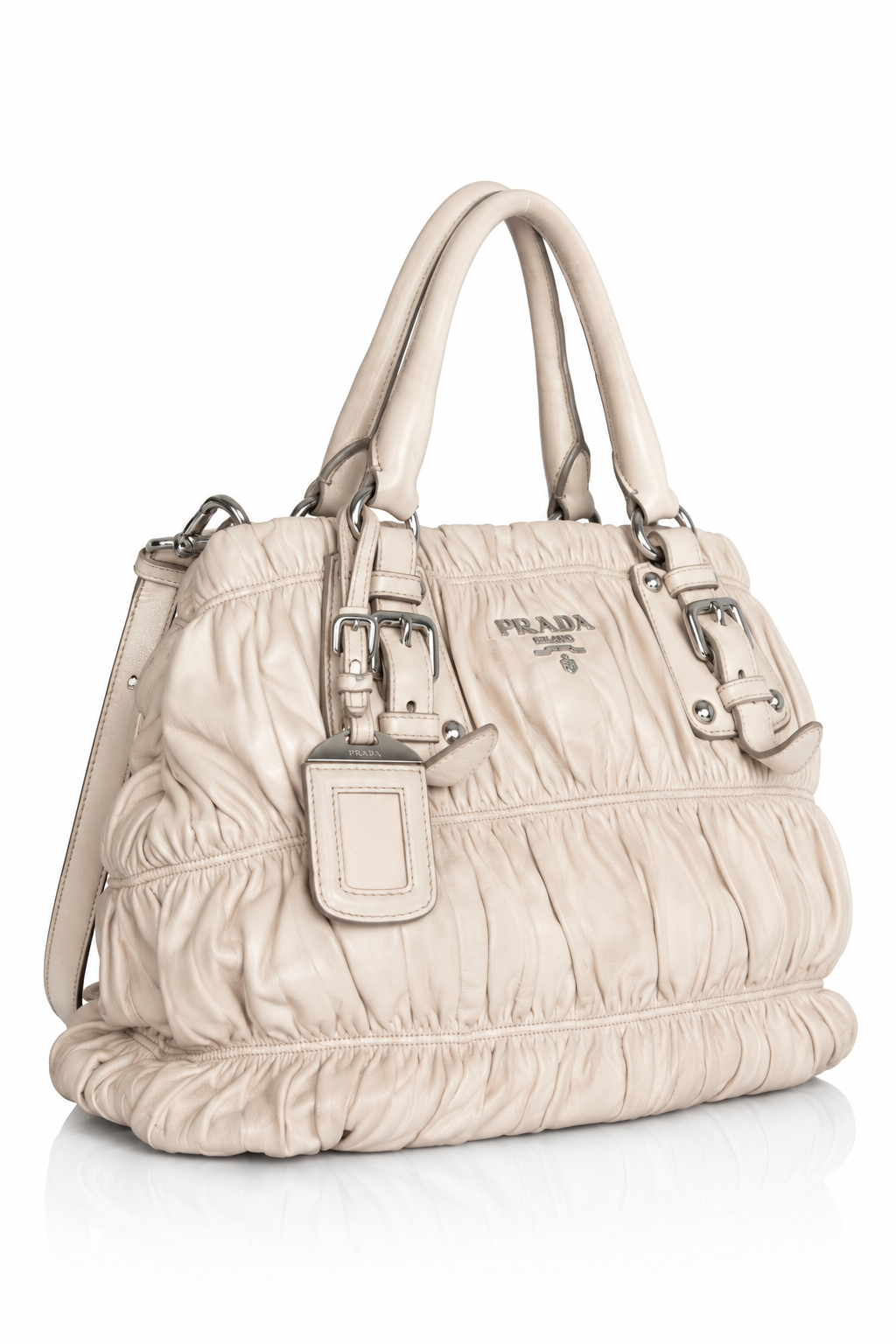 Prada Nappa Gaufre Leather Tote Bag SC:5782