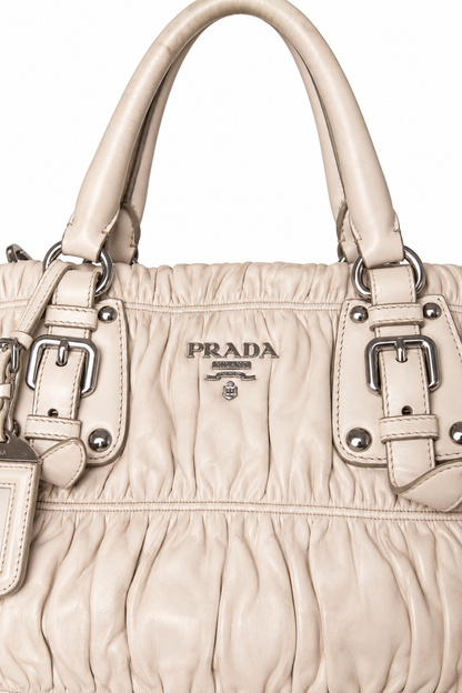 Prada Nappa Gaufre Leather Tote Bag SC:5782