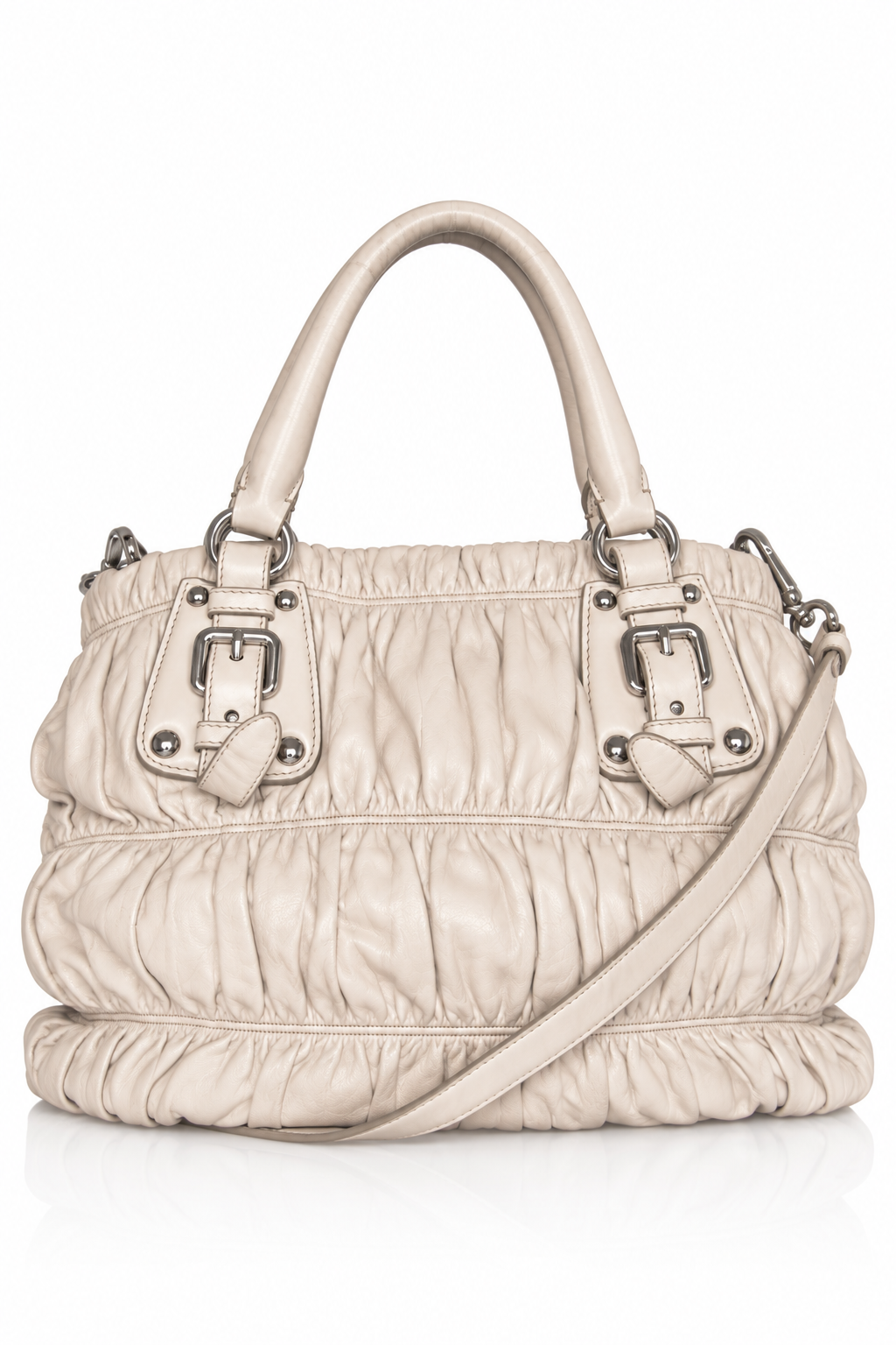 Prada Nappa Gaufre Leather Tote Bag SC:5782