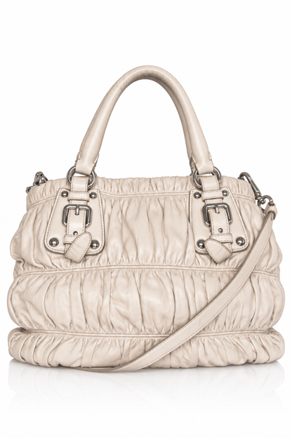 Prada Nappa Gaufre Leather Tote Bag SC:5782