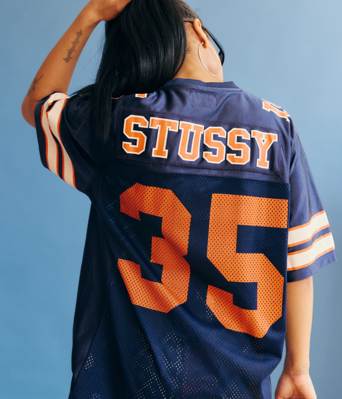 Stussy '23' Football Jersey