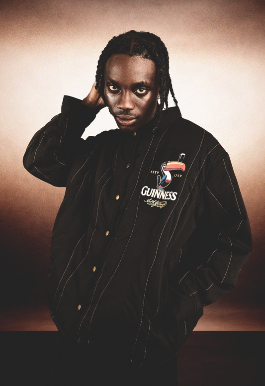 VT Rework: Guinness Padded Bomber Jacket